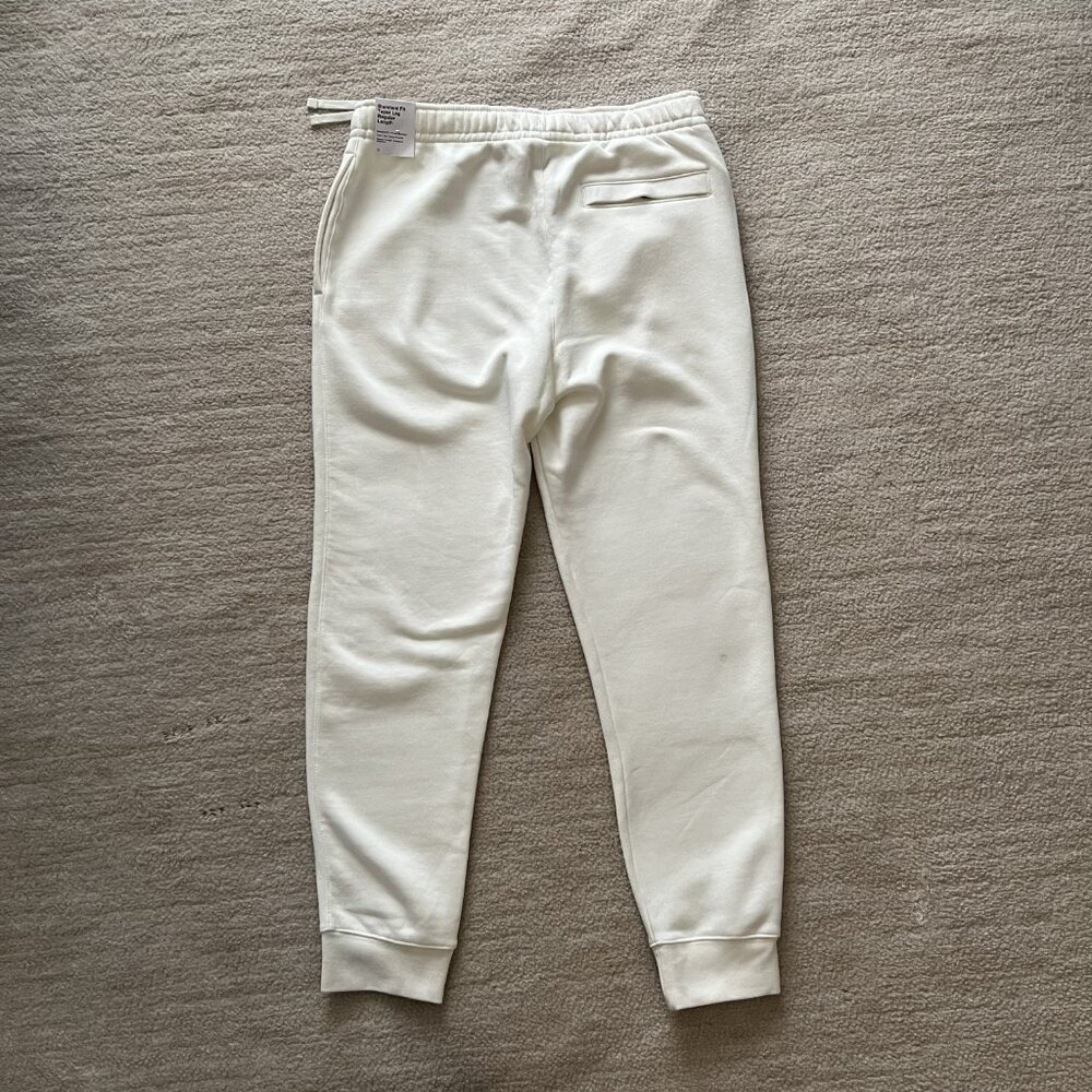 Nike Jogger Standard Fit Taper Men's Large Streetwear White NWT